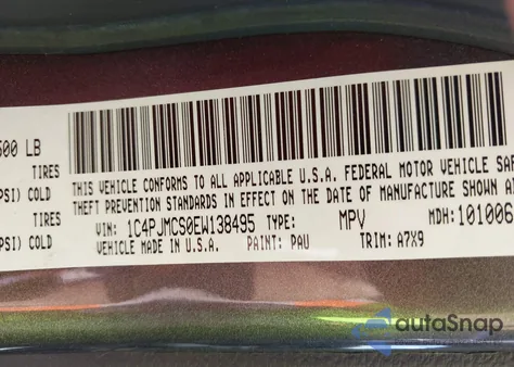 2014 Jeep Cherokee Latitude from USA, damaged, VIN 1C4PJMCS0EW138495